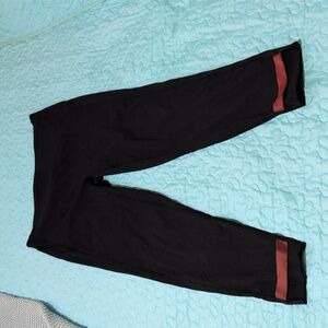 Zyia Black Running Leggings.  Size 12